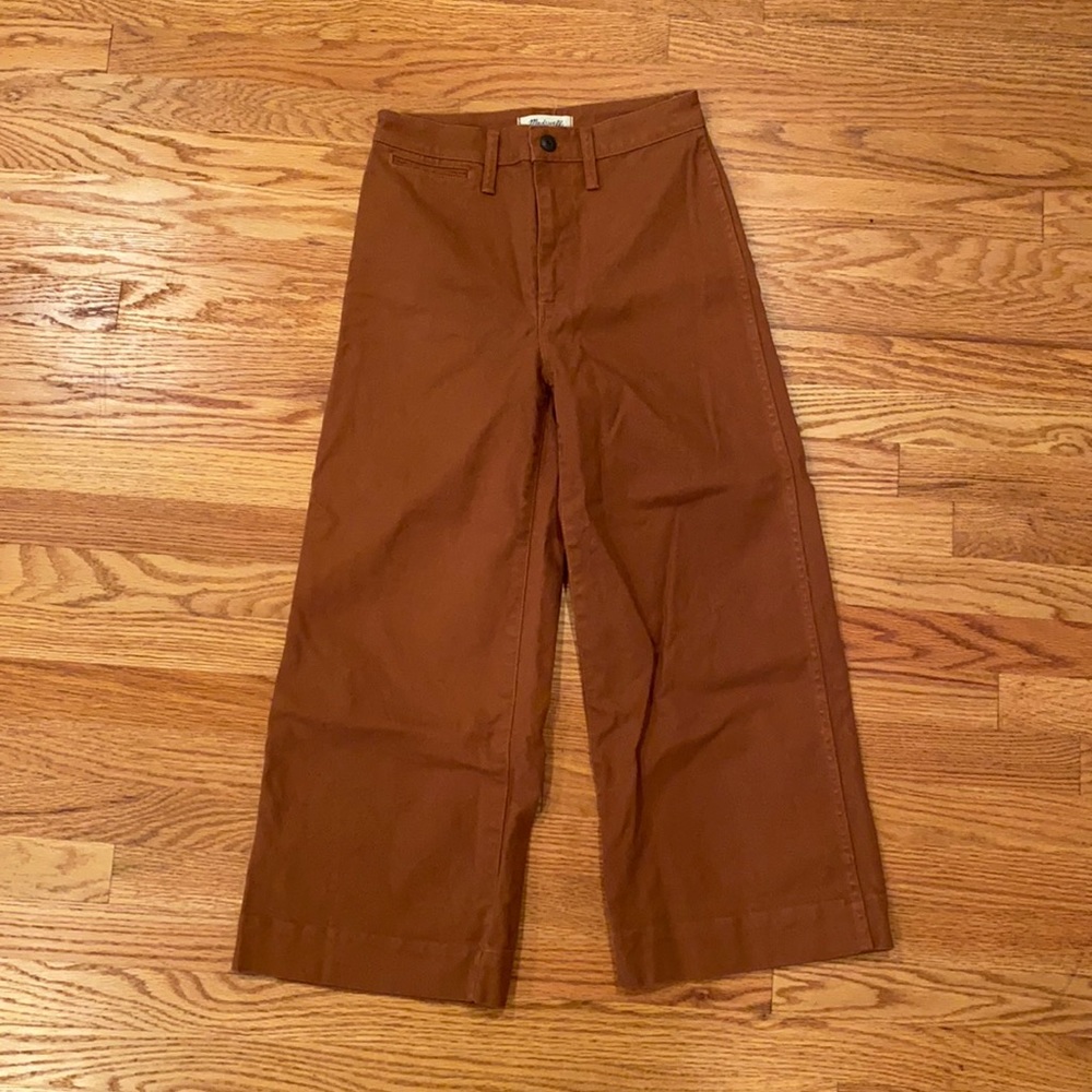 Madewell Slim Emmett Wide Leg Pants Size 26